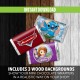 Mini Chocolate Wrappers Mockup - Instant Download - Adobe Photoshop Layered file